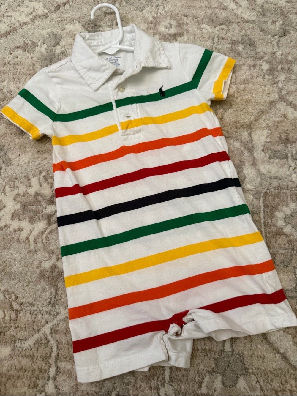 Ralph Lauren Polo Romper Shortall